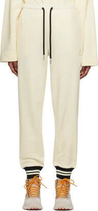 White Drawstring Lounge Pants