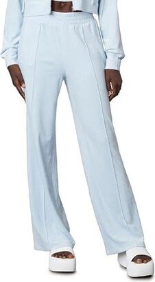 Women's Velour Wide Leg Sweatpant