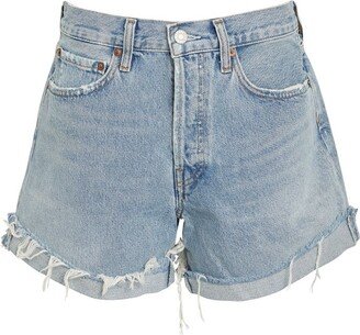 Denim Distressed Parker Shorts