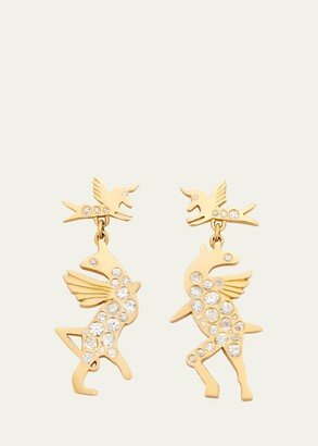 DARIUS Diamond Lovers Earrings in 18k Gold