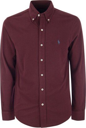 Logo Embroidered Shirt-AA