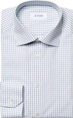 Slim Fit Check Dress Shirt