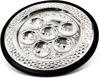 Pesach Seder Plate, Seder Table Décor, Passover Gift, Jewish Gift 100% Kosher Made in Israel. Judaica Gift For Wadding-AF