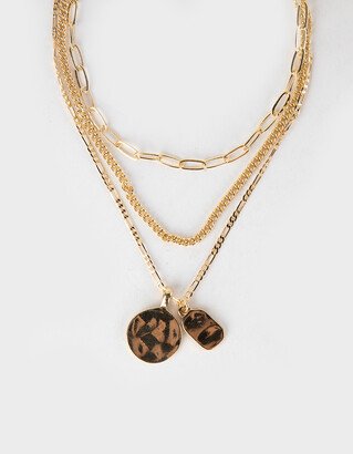 3 Piece Layered Coin Necklaces