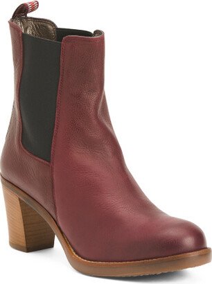 TJMAXX Leather Chelsea Booties For Women-AD