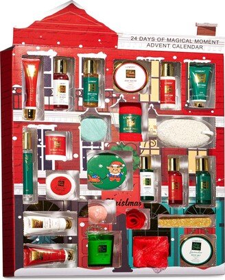 Lovery 24-Pc. Limited Edition Advent Calender Beauty Bath and Body Care Gift Set