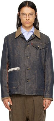 Indigo Levi's Edition Paneled Denim Jacket