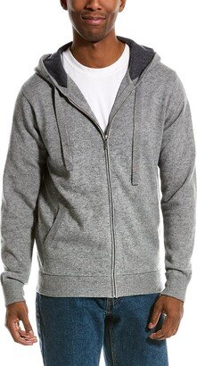 Scott & Scott London Wool & Cashmere-Blend Hooded Jacket-AA