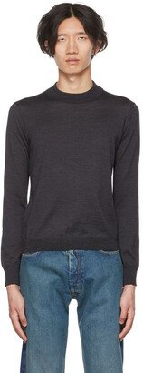 Gray Wool Sweater-AA