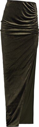 Svita Velvet Maxi-Skirt