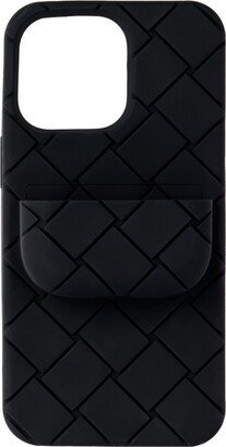 Black Intreccio iPhone 13 Pro Case