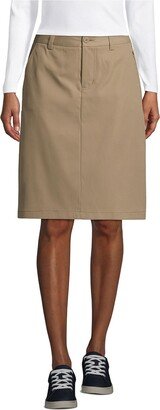 Women's School Uniform Active Chino Skort Top of the Knee