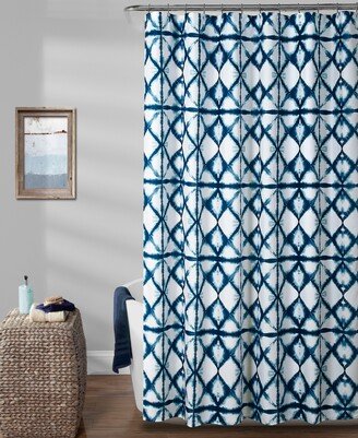 Geo Shibori 72 x 72 Shower Curtain