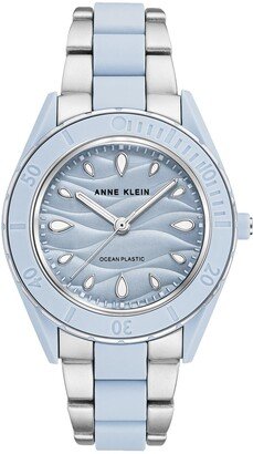 Considered Solar Recycled Ocean Plastic Bracelet Watch, 38.5mm