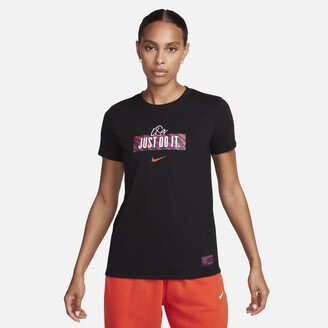 U.S. Women's Soccer T-Shirt in Black