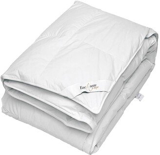 Luxury European Down King Size Comforter - White