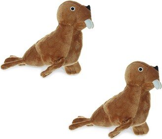 Mighty Jr Arctic Walrus, 2-Pack Dog Toys