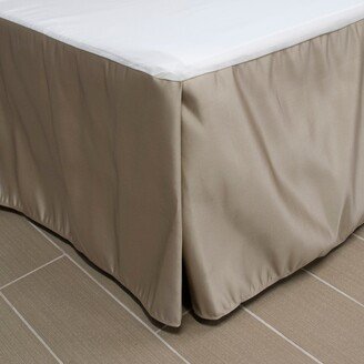 Wanderlust Luxury Bed Skirt - Tan