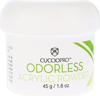 Odorless Acrylic Powder - Clear by Cuccio Pro for Women - 1.6 oz Acrylic Powder