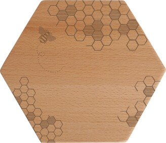 Beechwood Cheese Board, Honey Bee Collection