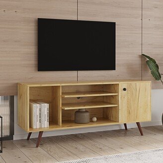 Starx Decor Melo TV Stand with 1 storage and 2 shelves Cabinet