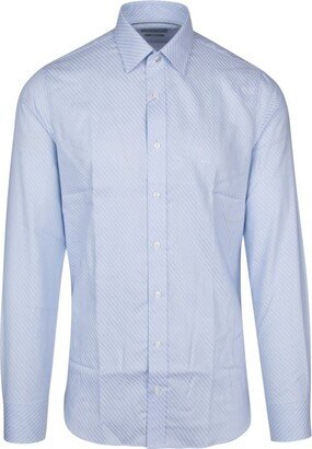 Buttoned Long-Sleeved Shirt-CB