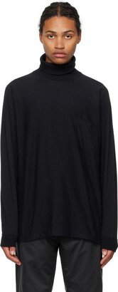 Black Oversized Turtleneck-AA