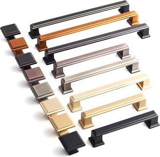 3.75 5 7.56 Bronze Cupboard Drawer Knobs Pulls Handles Modern Cabinet Dresser Pull Hardware 96 128 192mm M834