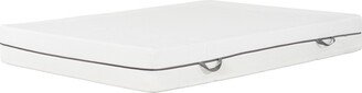 Ari 10 Inch Queen Mattress, Dense PU Foam, Firm Jacquard Fabric Top