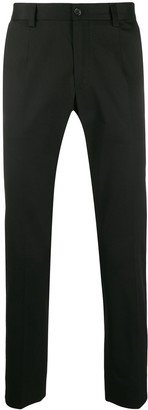 Tailored Straight-Leg Trousers-AE