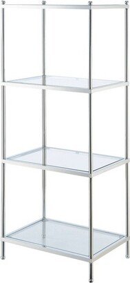 43 Royal Crest 4 Tier Tower Chrome - Breighton Home