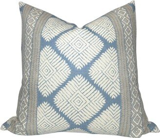 Austin Pillow Cover in Spa Blue, Designer Covers, Decorative Pillows