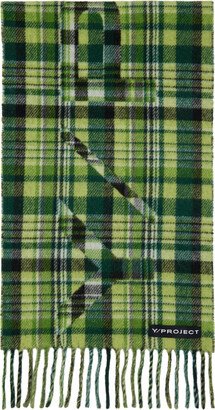 Green Check Scarf