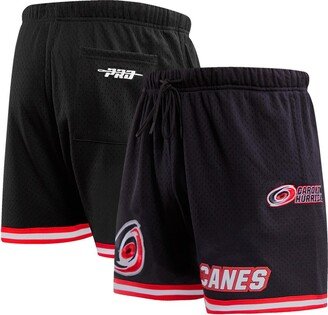 Men's Pro Standard Black Carolina Hurricanes Classic Mesh Shorts