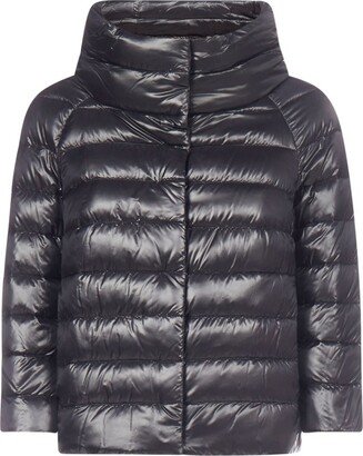 Cropped Padded Jacket-AD