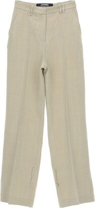 Classic Straight-Leg Pants-AB