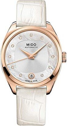Belluna Royal Lady - Swiss Automatic Watch for Women - Silver Dial - Case 33.1mm - M0243073711600