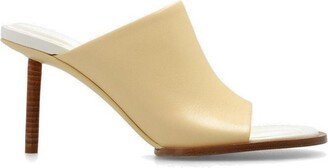 Rond Carre Heeled Mules