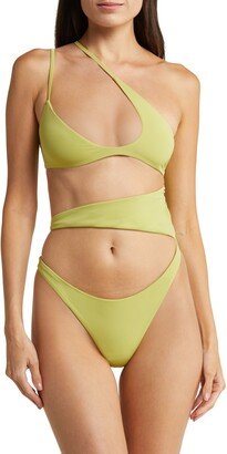 Lafayette Asymmetric Cutout One-Piece Swimsuit