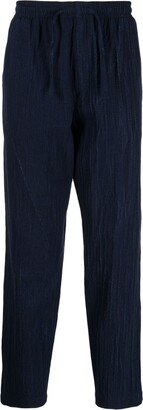 Alva straight-leg cotton trousers