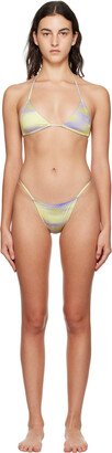 BINYA Yellow & Purple Fiona Bikini