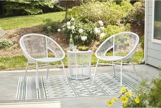 Mandarin Cape Outdoor Chairs with Table