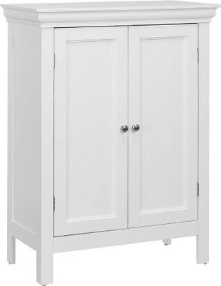 Stratford Freestanding Bathroom Cabinet with Two Doors White - Teamson Home