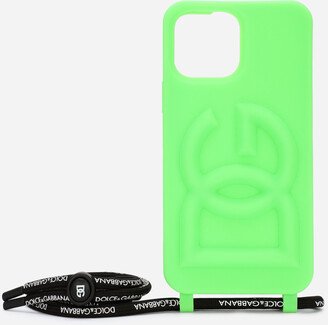 Rubber iPhone 13 Pro Max cover with embossed logo