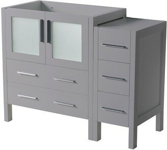 Torino 42 Single Free Standing Engineered Wood Vanity Cabinet