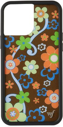 Wildflower Cases Brown Far Out Floral iPhone 13 Pro Max Case