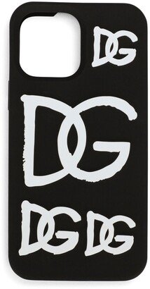 logo-print iPhone 13 Pro Max case