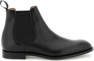 Almond-Toe Ankle Chelsea Boots