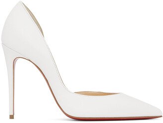 White Iriza Cut-Out 100 Heels