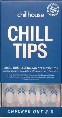 Chill Tips Checked Out 2.0 Press-On Nails